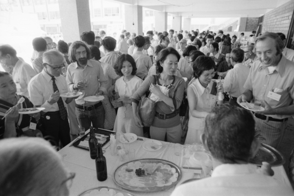 La ceremonio por la 50jara jubileo de la fondiĝo de EPA en 1973 la 13a de aŭg